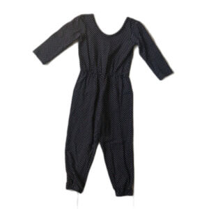 Alice + Ames Long Sleeve Dot Jumpsuit